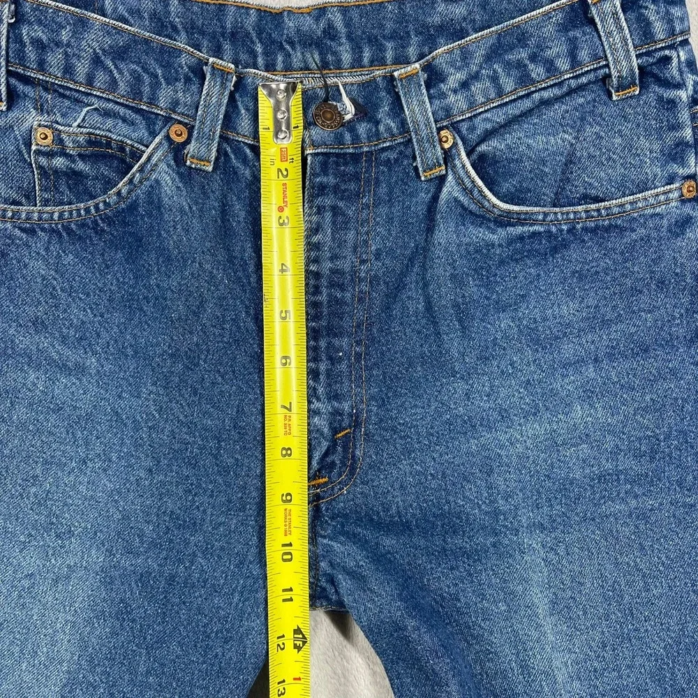 Vintage Levis 517 Bootcut Jeans Mens 31x33 Blue Vintage Made in USA Denim